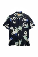 LEVI'S ΠΟΥΚΑΜΙΣΟ ΜΕ FLORAL ΜΟΤΙΒΟ ΜΑΥΡΟ ΑΝΔΡΙΚΟ L