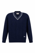 1990S LEVIS SWEATER TWO TONE BLUE MEN PRE OWNED M