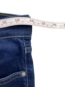 LEVIS PREMIUM JEANS CLASSIC WASHED BLUE DONNA PRE OWNED XS