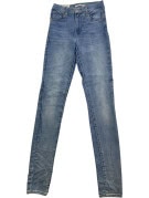 LEVIS PREMIUM SKINNY JEANS MINIMAL WASHED BLUE WOMENS PRE OWNED XS