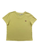 LEVI'S T-SHIRT CASUAL ΜΙΚΡΟ ΛΟΓΟΤΥΠΟ ΚΙΤΡΙΝΟ ΓΥΝΑΙΚΕΙΟ S