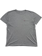 LEVI'S T-SHIRT ΜΕ ΤΣΕΠΗ CASUAL RED TAB ΓΚΡΙ ΑΝΔΡΙΚΟ LARGE
