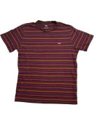 LEVI'S T-SHIRT ΡΙΓΕ ΜΕ LOGO TAB ΚΑΦΕ UNISEX MEDIUM