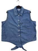 LEVI'S ΤΖΙΝ ΑΜΑΝΙΚΟ ΠΟΥΚΑΜΙΣΟ ΜΠΛΕ ΓΥΝΑΙΚΕΙΟ L
