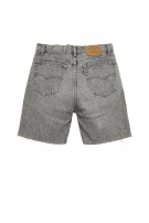 LEVIS ΒΕΡΜΟΥΔΑ DENIM VINTAGE ΓΚΡΙ ΑΝΤΡΙΚΟ PRE OWNED S