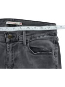 LEVI’S 710 SUPER SKINNY Τζιν Παντελόνι CASUAL Λογότυπο Γκρι/Ανθρακί Γυναικείο XS (W30)