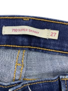 Levi’s 710 Super Skinny Jeans Classico con logo Blu da donna XS
