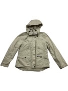 Levi’s All-Duty Μπουφάν Parka Casual Hooded Μπεζ Γυναικείο S