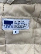 Levi’s All-Duty Μπουφάν Parka Casual Hooded Μπεζ Γυναικείο S