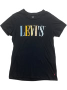 Levi’s T-Shirt Casual Logo Print Μαύρο Γυναικείο XS