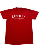 LIBERTY UNIVERSITY T-SHIRT LOGO ΚΟΚΚΙΝΟ UNISEX M
