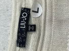 LIU JO TOP CON FRANGE CREMA DONNA PRE OWNED L