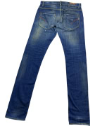 LIU JO UOMO Pantaloni casual in tessuto con logo neri da uomo 40