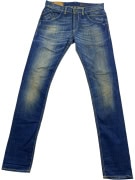 LIU JO UOMO Pantaloni casual in tessuto con logo neri da uomo 40