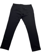 LIU JO UOMO Υφασμάτινο Παντελόνι Smart Casual Logo Μαύρο Ανδρικό XL