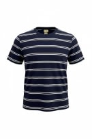L.L. BEAN T-SHIRT ΡΙΓΕ VINTAGE STYLE ΜΠΛΕ/ΛΕΥΚΟ UNISEX S pre-owned