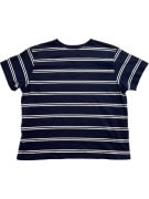 L.L. BEAN T-SHIRT ΡΙΓΕ VINTAGE STYLE ΜΠΛΕ/ΛΕΥΚΟ UNISEX S pre-owned