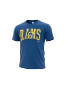 Logo 7 T-Shirt Vintage Los Angeles Rams Print Μπλε Ανδρικό XL
