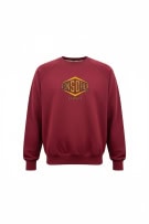 LONSDALE Sweatshirt Vintage Logo Bordeaux Men’s M