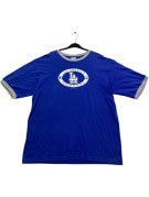 LOS ANGELES DODGERS GRAPHIC TEE ATHLETIC BLUE MEN PRE OWNED XL