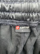 LOTTO Παντελόνι Φόρμας ATHLETIC Logo Μαύρο Unisex L