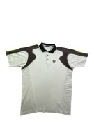 LOTTO Polo Μπλούζα Sport Logo Λευκό UNISEX XXL