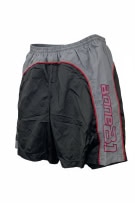 Lotto Σορτς Big Logo Μαύρο Γκρι Unisex XXL
