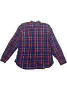 LRL LAUREN JEANS CO RALPH LAUREN Plaid Shirt Classic Logo Blue/Red Women’s M