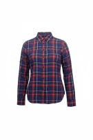 LRL LAUREN JEANS CO RALPH LAUREN Plaid Shirt Classic Logo Blue/Red Women’s M