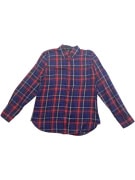 LRL LAUREN JEANS CO RALPH LAUREN Plaid Shirt Classic Logo Blue/Red Women’s M