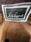 Luisa Spagnoli Gonna classica midi da donna in lana a quadri M