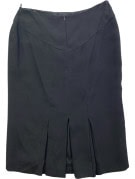 LUISA SPAGNOLI ΦΟΥΣΤΑ MINIMAL ΜΑΥΡΗ ΓΥΝΑΙΚΕΙΟ PRE OWNED XL