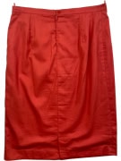 LUISA SPAGNOLI ΦΟΥΣΤΑ PENCIL CLASSIC MADE IN ITALY ΚΟΚΚΙΝΗ ΓΥΝΑΙΚΕΙΑ XL