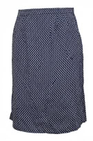LUISA SPAGNOLI ΦΟΥΣΤΑ RETRO PATTERN ΜΠΛΕ ΓΥΝΑΙΚΕΙΑ M