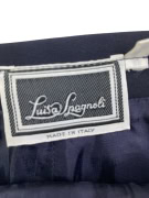 LUISA SPAGNOLI VINTAGE SKIRT LOGO BLUE WOMEN L