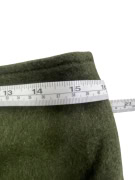 Luisa Spagnoli Khaki Wool Midi Skirt Women’s Size M