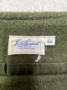 Luisa Spagnoli Khaki Wool Midi Skirt Women’s Size M