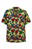 M R E S PORT ΠΟΥΚΑΜΙΣΟ ALOHA ΠΟΛΥΧΡΩΜΟ ΑΝΤΡΙΚΟ PRE OWNED XXL