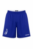 MACRON BASKETBALL SHORTS GRAPHIC BLUE MEN PRE OWNED S