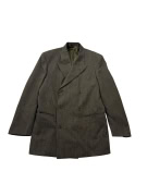 MADE IN ITALY Vintage Σακάκι Double Breasted Μελανζέ Γκρι/Καφέ Ανδρικό M/L