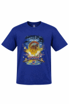 MAJESTIC ATHLETIC GRAPHIC TEE BLU UOMO PRE OWNED XXL