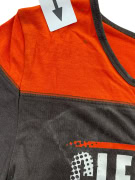 Majestic Cleveland Browns T-Shirt Μαύρο-Πορτοκαλί Γυναικείο L