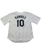MAJESTIC GRAPHIC BASEBALL JERSEY ΡΙΓΕ ΛΕΥΚΟ ΑΝΤΡΙΚΟ PRE OWNED