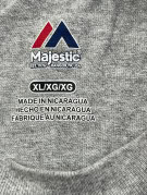 MAJESTIC GRAPHIC TEE ATHLETIC GREY ΑΝΤΡΙΚΟ PRE OWNED XL