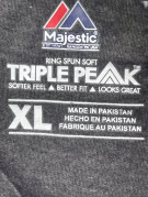 MAJESTIC GRAPHIC TEE SPORTSWEAR CHARCOAL ΑΝΤΡΙΚΟ PRE OWNED XL