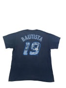 MAJESTIC GRAPHIC TEE SPORTSWEAR NAVY UNISEX PRE OWNED