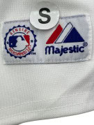 MAJESTIC ΓΥΑΛΙΝΚΗ ΜΠΛΟΥΖΑ BASEBALL VINTAGE ΛΕΥΚΟ ΑΝΤΡΙΚΟ PRE OWNED S