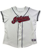 MAJESTIC ΓΥΑΛΙΝΚΗ ΜΠΛΟΥΖΑ BASEBALL VINTAGE ΛΕΥΚΟ ΑΝΤΡΙΚΟ PRE OWNED S