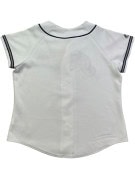 MAJESTIC ΓΥΑΛΙΝΚΗ ΜΠΛΟΥΖΑ BASEBALL VINTAGE ΛΕΥΚΟ ΑΝΤΡΙΚΟ PRE OWNED S