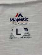 MAJESTIC ΚΟΝΤΟΜΑΝΙΚΗ ΜΠΛΟΥΖΑ GRAPHIC ΛΕΥΚΟ ΓΥΝΑΙΚΕΙΟ PRE OWNED XXL